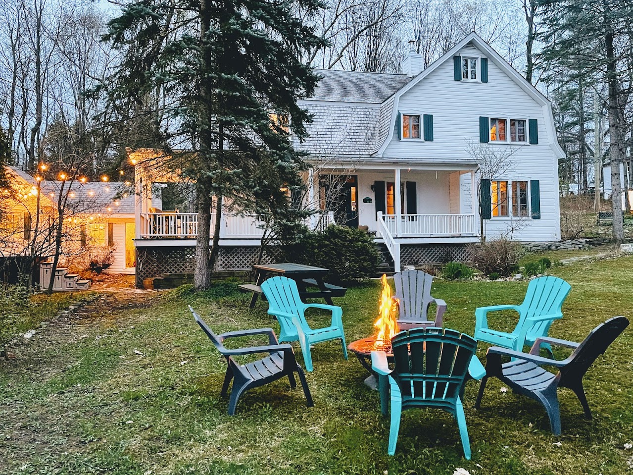 Cottage for rent on Île d’Orléans with St. Lawrence River view
